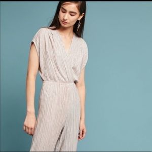 Champagne Metallic Jumpsuit